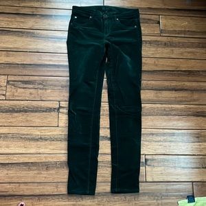 KUT Dark Green Corduroy Pants sz2